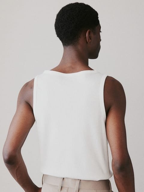 H&M 2-Pack Slim Fit Ribbed Vest Tops