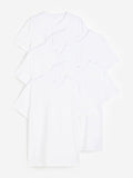 H&M 5-Pack Slim Fit T-Shirts