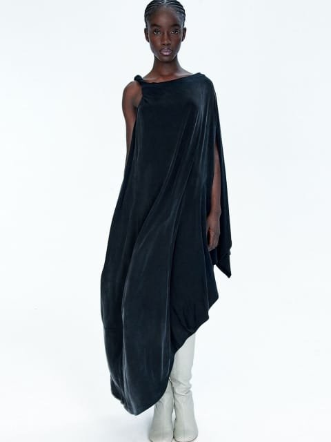 H&M Asymmetric Jersey Dress