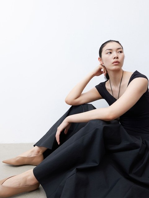 H&M Ballerina-Neckline Top