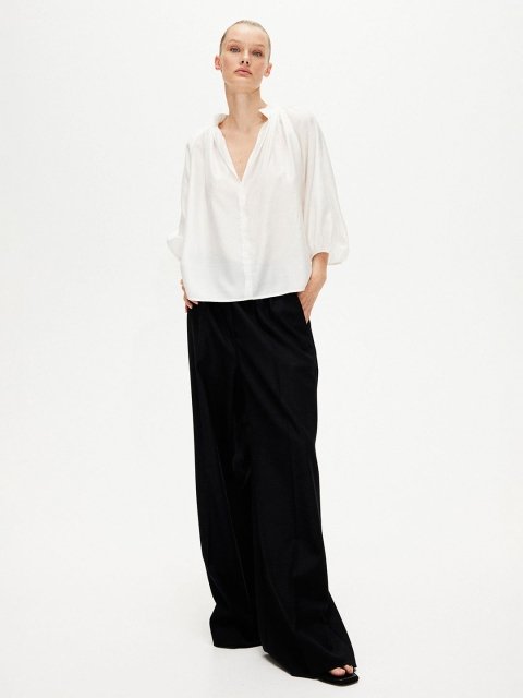 H&M Balloon-Sleeved Blouse