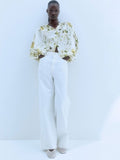 H&M Balloon-Sleeved Blouse