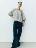 H&M Balloon-Sleeved Blouse
