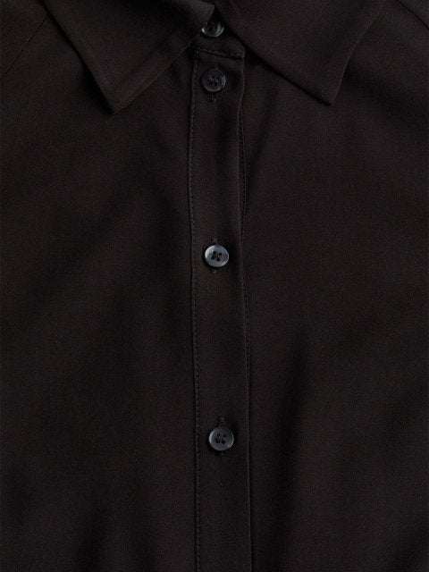 H&M Balloon-Sleeved Shirt Dress