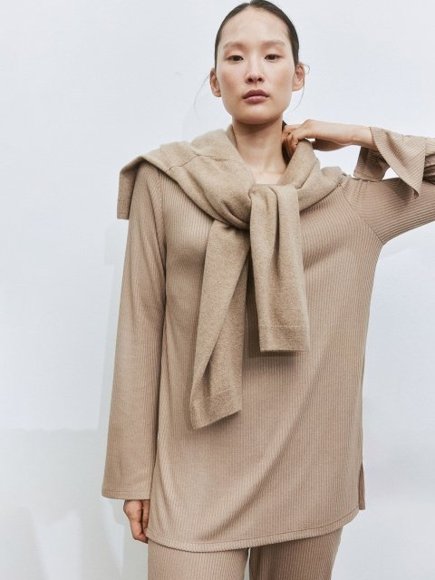 H&M Boat-Neck Jumper Sweatshirts