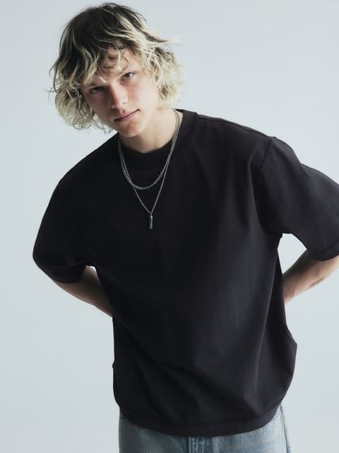 H&M Boxy Fit Washed T-shirt