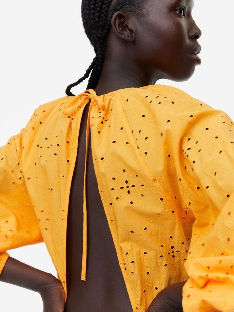H&M Broderie Anglaise Dress