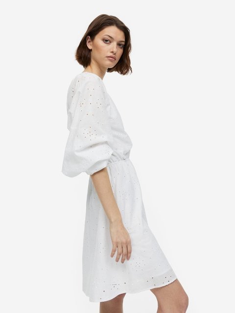 H&M Broderie Anglaise Dress