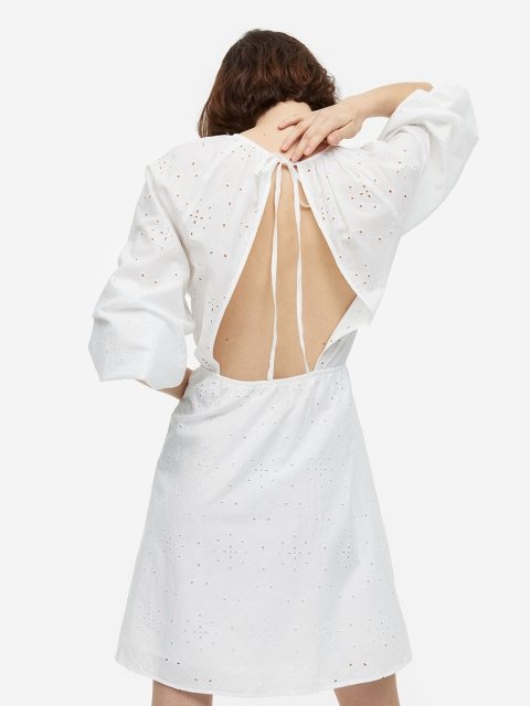 H&M Broderie Anglaise Dress