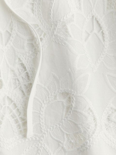 H&M Broderie Anglaise Kaftan Dress