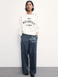 H&M Button-Detail Sweatshirts