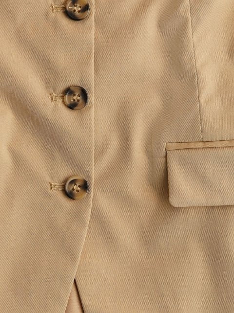 H&M Button-Front Bandeau Top