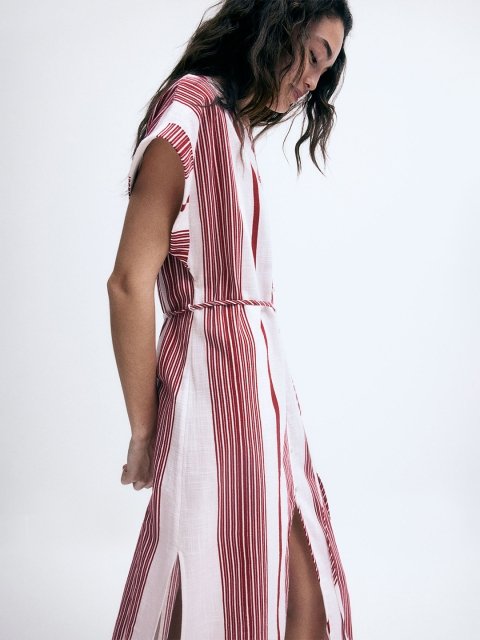 H&M Button-Front Crpe Dress