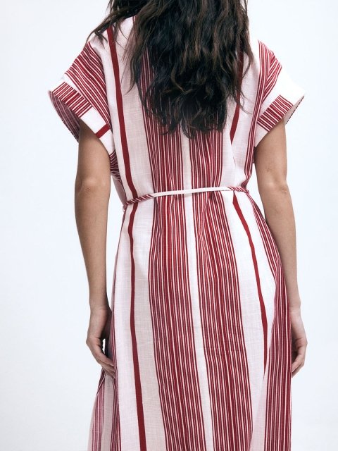 H&M Button-Front Crpe Dress