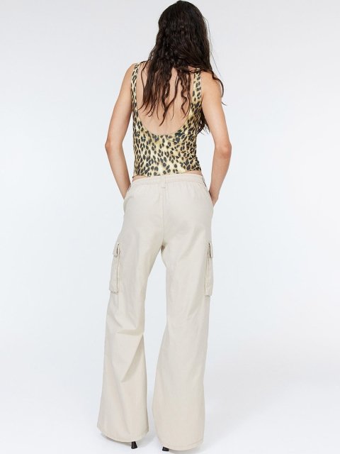 H&M Canvas Cargo Trousers