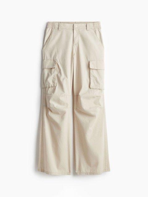 H&M Canvas Cargo Trousers