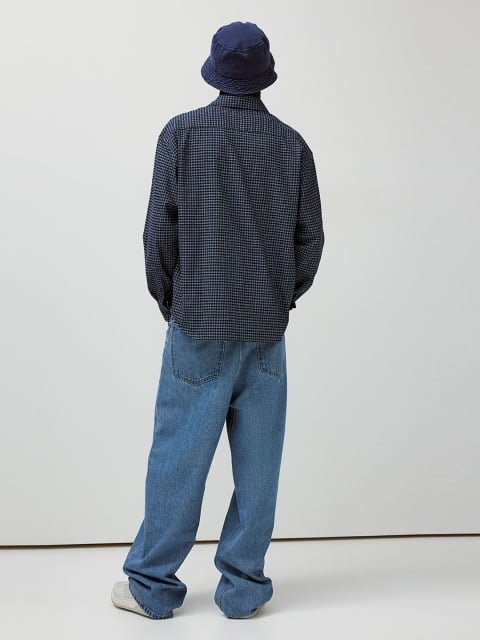 H&M Checked Loose Fit Shirts