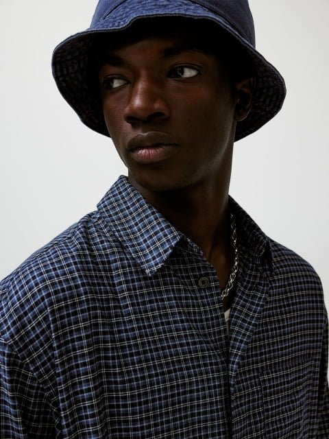 H&M Checked Loose Fit Shirts