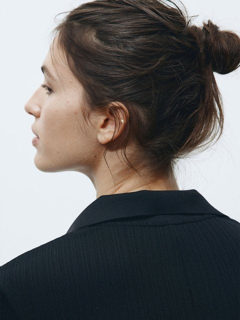 H&M Collared Jersey Dress