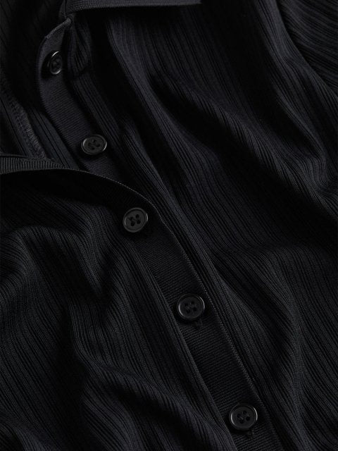 H&M Collared Jersey Dress