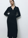 H&M Collared Jersey Dress