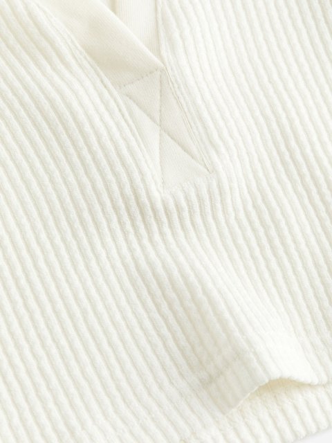 H&M Collared Jersey Top