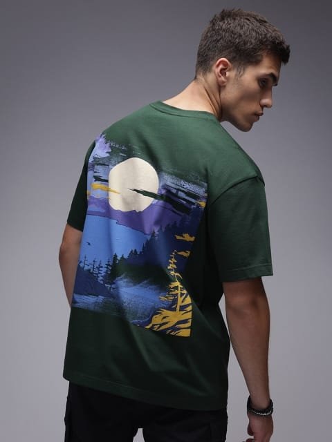 H&M Cotton 3D Graphic Printed T-shirt