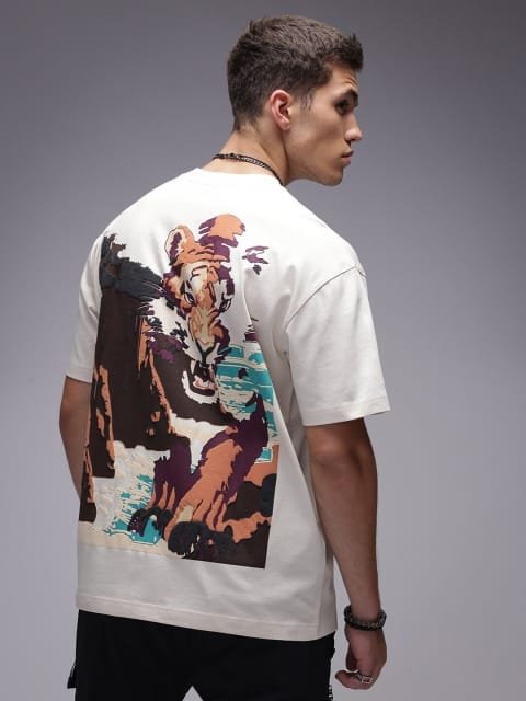 H&M Cotton 3D Graphic Printed T-shirt