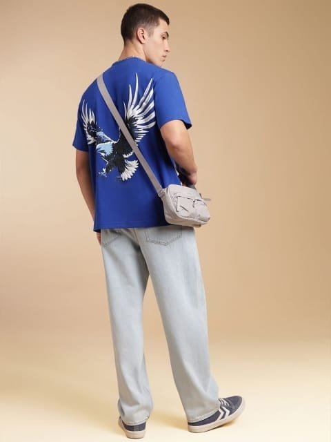 H&M Cotton 3D Graphic Printed T-Shirt