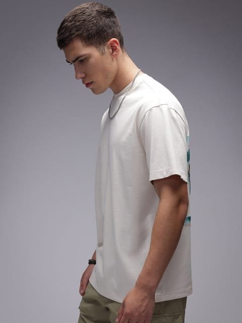 H&M Cotton 3D Graphic Printed T-Shirt