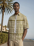 H&M Cotton Half Sleeve Tie & Dye Print Shirt