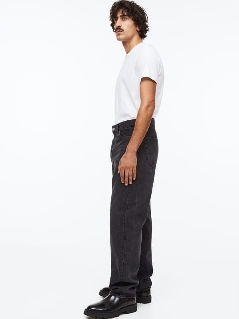 H&M Cotton Loose Jeans