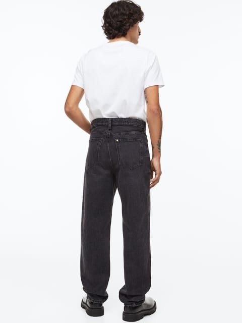 H&M Cotton Loose Jeans