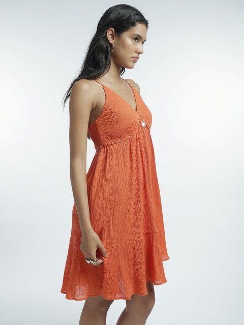 H&M Cotton Strap Dress