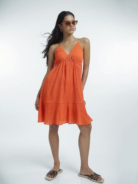 H&M Cotton Strap Dress