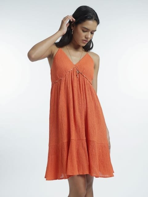 H&M Cotton Strap Dress