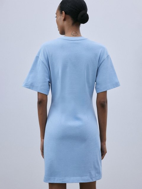 H&M Cotton Waisted T-shirt Dress