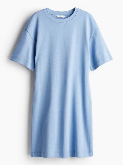H&M Cotton Waisted T-shirt Dress
