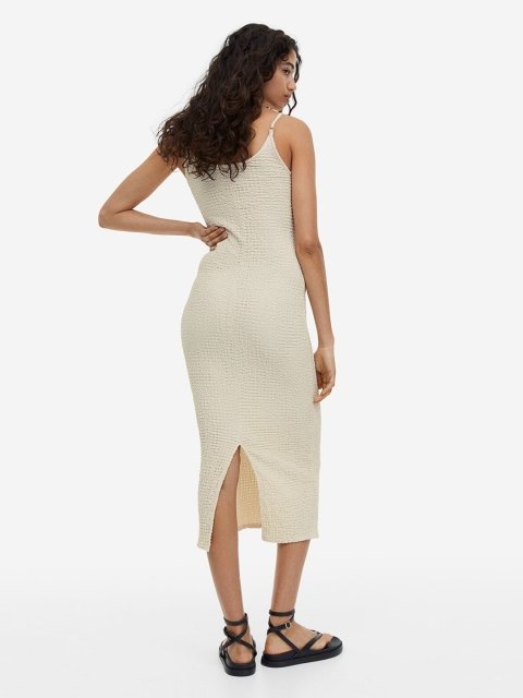 H&M Crinkled Jersey Dress