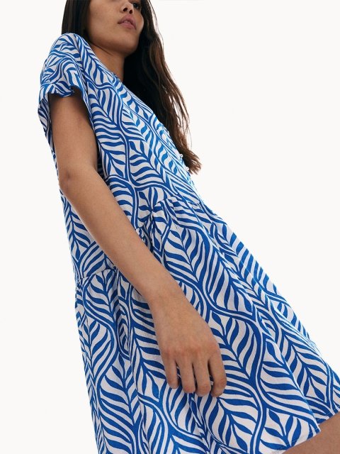H&M Crinkled Tunic Dress