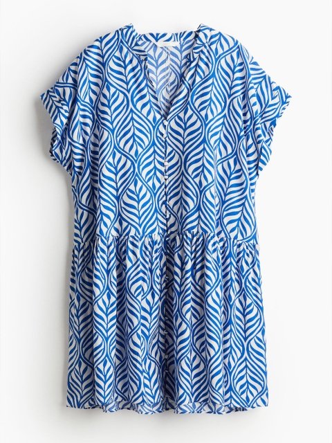 H&M Crinkled Tunic Dress
