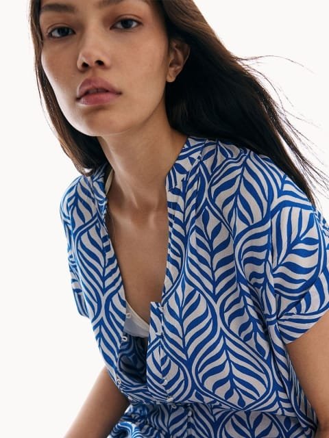 H&M Crinkled Tunic Dress