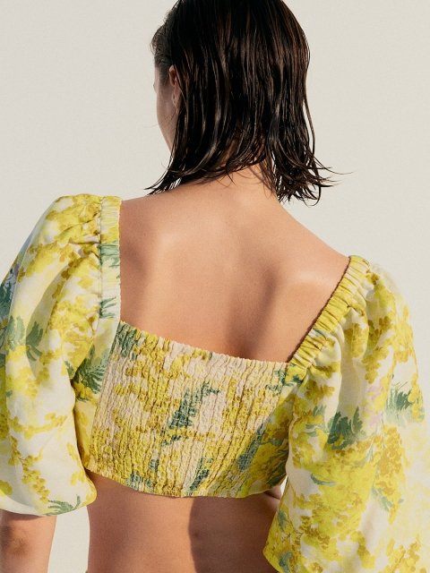 H&M Cropped Blouse