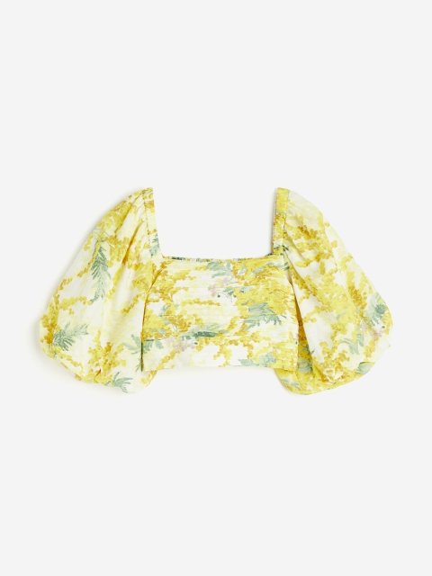 H&M Cropped Blouse