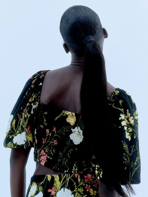 H&M Cropped Blouse