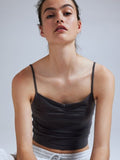 H&M Cropped Strappy Top