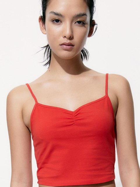 H&M Cropped Strappy Top