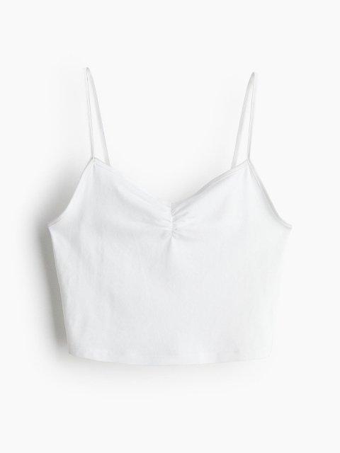 H&M Cropped Strappy Top