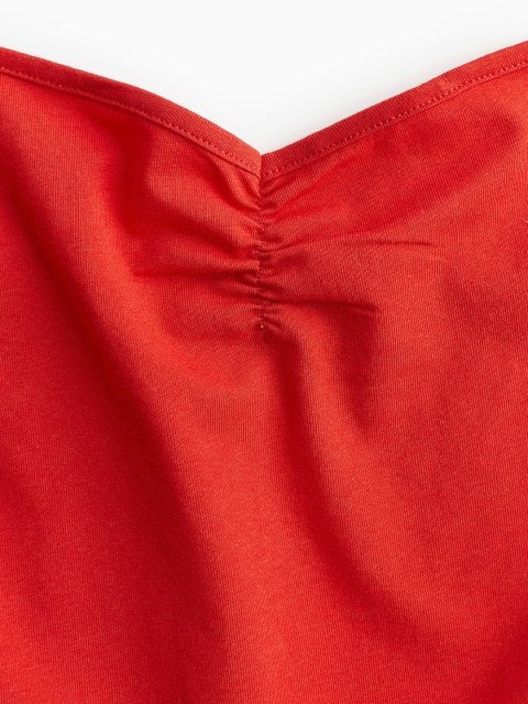 H&M Cropped Strappy Top