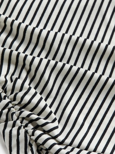 H&M Cropped Turtle Neck Top